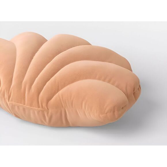 Threshold - 20"x15" Shell Outdoor Novelty Plush Pillow Peach - Peach - Picture 4 of 4